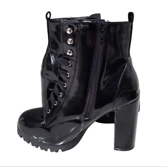 🛑‼️CLEAR OUT🛑‼️[NEW IN BOX] Wild Diva Lounge 'Veronica' Lace Up Platform - Picture 7 of 8